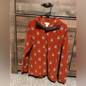 Wrangler Aztec burnt orange pullover